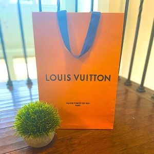 Authentic Louis Vuitton Shopping Bag EMPTY smaller